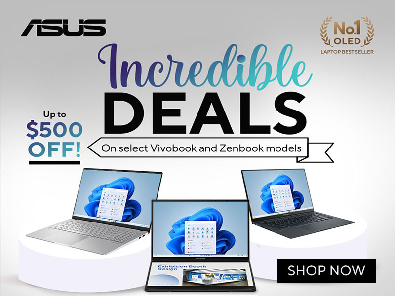 Save On Asus Laptops